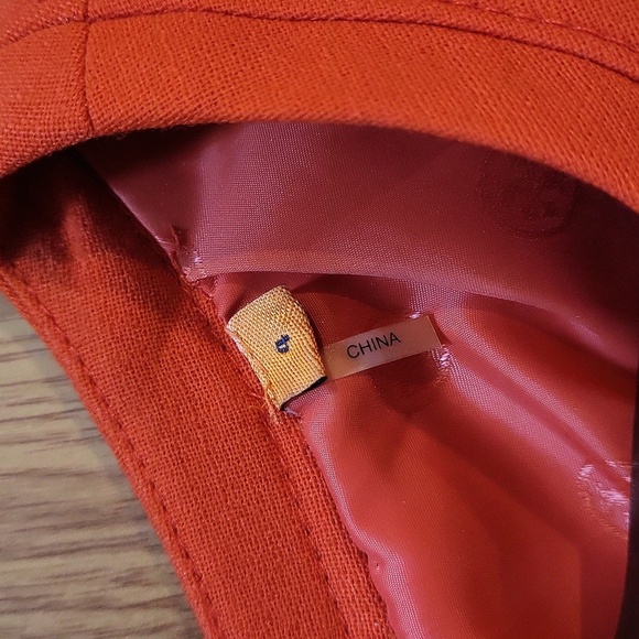 Tory Burch Orange Midi Dress - Picture 7 of 9